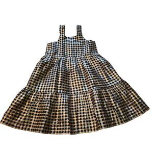 Plaid Sleeveless Dress Size 8 J.Crew